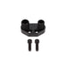 TSP A/C Compressor  Manifold; Sanden SD-7 Style; Black Straight Top Street Performance