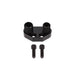 TSP A/C Compressor  Manifold; Sanden SD-7 Style; Black Straight Top Street Performance