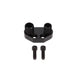 TSP A/C Compressor  Manifold; Sanden SD-7 Style; Black Straight Top Street Performance