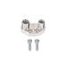 TSP A/C Compressor  Manifold; Sanden SD-7 Style; Anodized Straight Top Street Performance