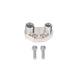TSP A/C Compressor  Manifold; Sanden SD-7 Style; Anodized Straight Top Street Performance