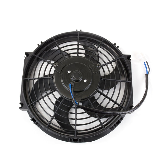 TSP Universal Radiator Fan; S-Blade; 10" Black Top Street Performance