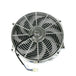 TSP Universal Radiator Fan; S-Blade; 14" Chrome Top Street Performance