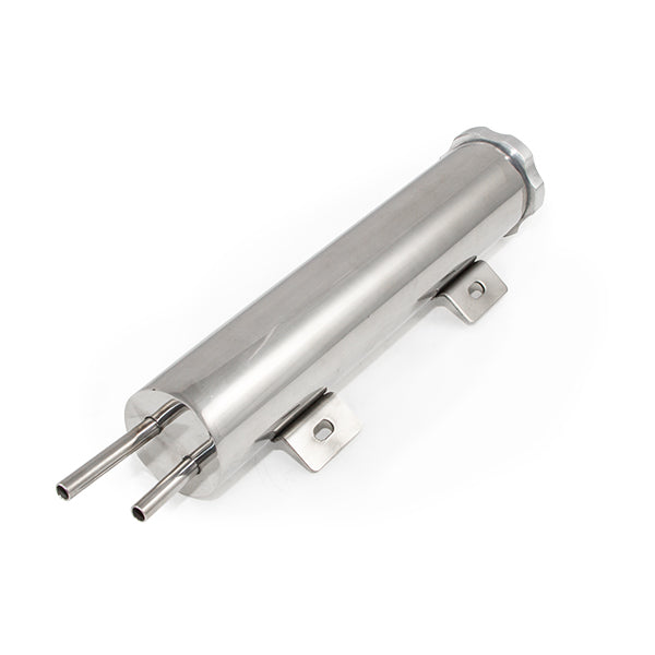 TSP Overflow Tank; Stainless Steel; 2" X 10" Top Street Performance