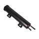 Overflow Tank; Black; Stainless Steel; 2 In. X 10 In. Top Street Performance