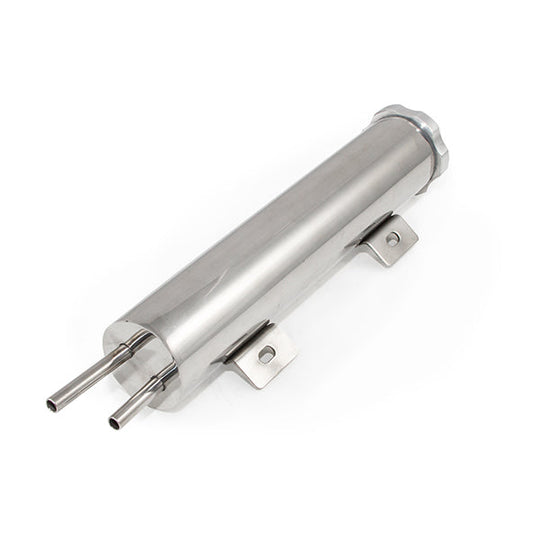 TSP Overflow Tank; Stainless Steel; 2" X 13" Top Street Performance