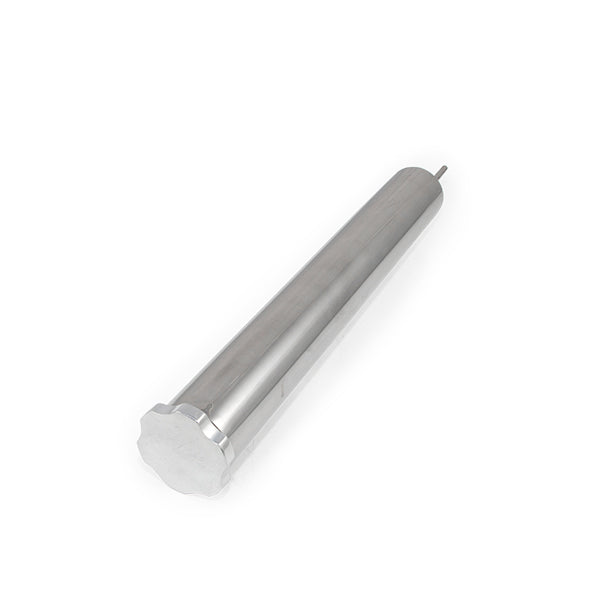 TSP Overflow Tank; Stainless Steel; 2" X 13" Top Street Performance