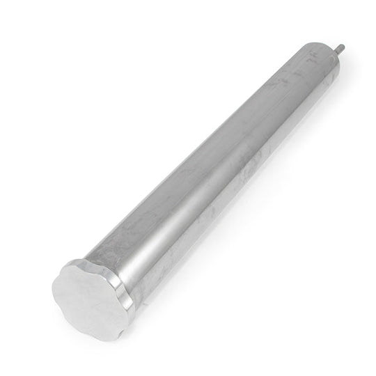 TSP Overflow Tank; Stainless Steel; 2" X 17" Top Street Performance