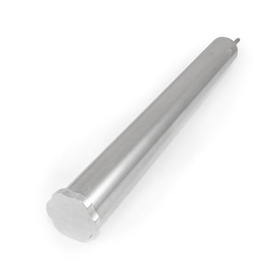 TSP Overflow Tank; Stainless Steel; 2" X 19" Top Street Performance