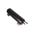 Overflow Tank; Black; Stainless Steel; 3 In. X 10 In. Top Street Performance