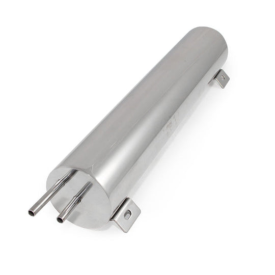 TSP Overflow Tank; Stainless Steel; 3" X 16" Top Street Performance
