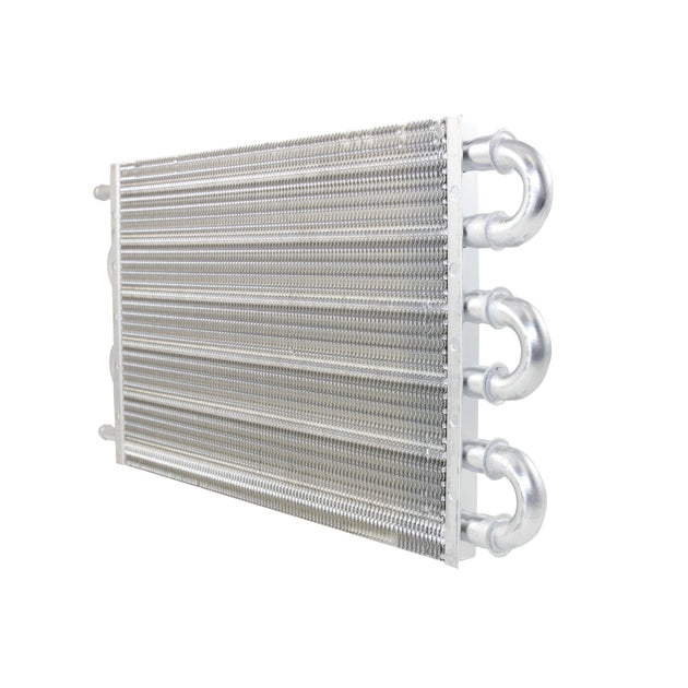 TSP Transmission Oil Cooler; 7 1/2" X 15 1/2" With Push-On Fitting Top Street Performance