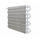 TSP Transmission Oil Cooler; 10" X 15 3/4" With Push-On Fitting Top Street Performance