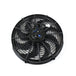 TSP Pro Series Universal Radiator Fan; S-Blade; 14" Black Top Street Performance