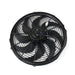TSP Pro Series Universal Radiator Fan; S-Blade; 16" Black Top Street Performance