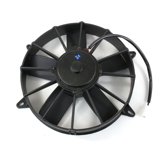 TSP Pro Flow Radiator Fan; Straight Blade; 11" Black Top Street Performance