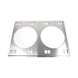 TSP Aluminum Fan Shroud; Dual 11" Fan; 25 3/4" Wide Top Street Performance
