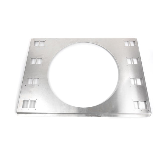 TSP Aluminum Fan Shroud; Single 16" Fan; 25 3/4" Wide Top Street Performance