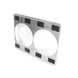 TSP Aluminum Fan Shroud; Dual 11" Fan; 23 3/4" Wide Top Street Performance