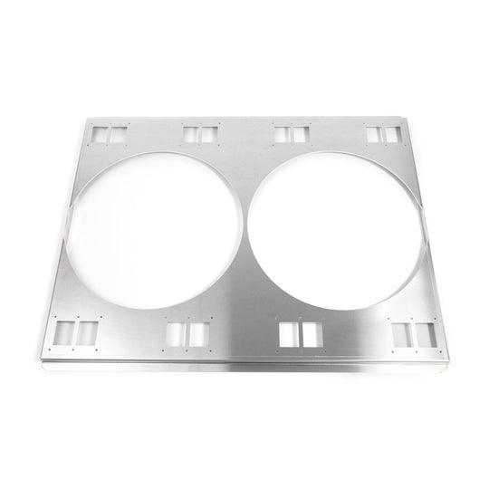 TSP Aluminum Fan Shroud; Dual 11" Fan; 23 3/4" Wide Top Street Performance