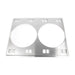 TSP Aluminum Fan Shroud; Dual 11" Fan; 23 3/4" Wide Top Street Performance