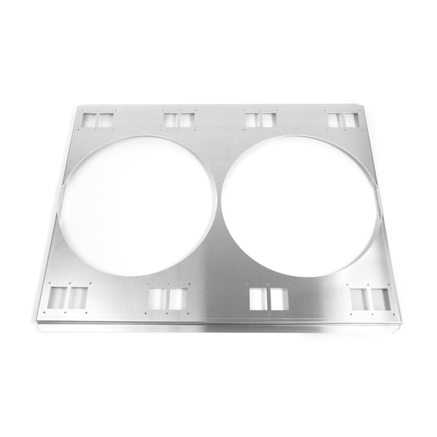 TSP Aluminum Fan Shroud; Dual 11" Fan; 23 3/4" Wide Top Street Performance