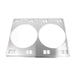 TSP Aluminum Fan Shroud; Dual 11" Fan; 23 3/4" Wide Top Street Performance