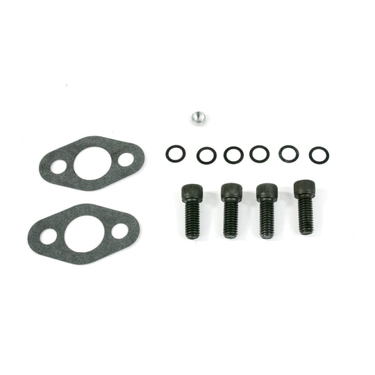 TSP Electric Water Pump; Aluminum; Black; Chevrolet Small Block Top Street Performance