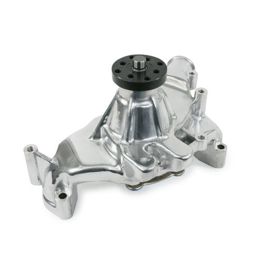 TSP Mechanical Water Pump; Aluminum; Polished; BBC Gen 2 "Mark IV" Long Neck Top Street Performance