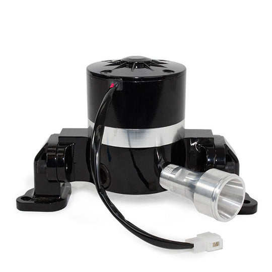 TSP Electric Water Pump; Aluminum; Black; Ford Small Block (289; 302) Top Street Performance