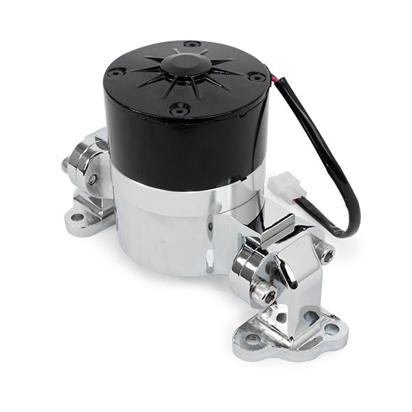 TSP Electric Water Pump; Aluminum; Chrome; Ford Small Block (289; 302) Top Street Performance