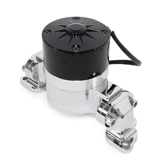 TSP Electric Water Pump; Aluminum; Chrome; Ford 351C Top Street Performance