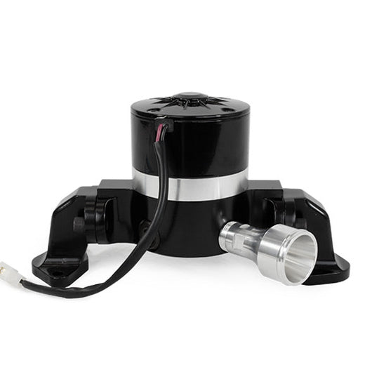 TSP Electric Water Pump; Aluminum; Black; Ford Big Block (429; 460) Top Street Performance