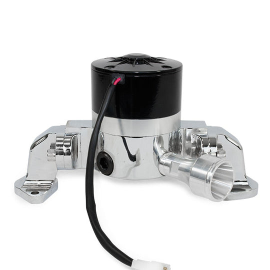 TSP Electric Water Pump; Aluminum; Chrome; Ford Big Block (429; 460) Top Street Performance