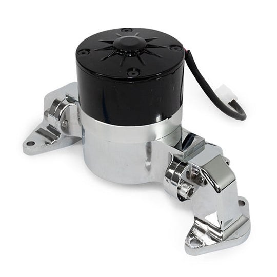 TSP Electric Water Pump; Aluminum; Chrome; Ford Big Block (429; 460) Top Street Performance