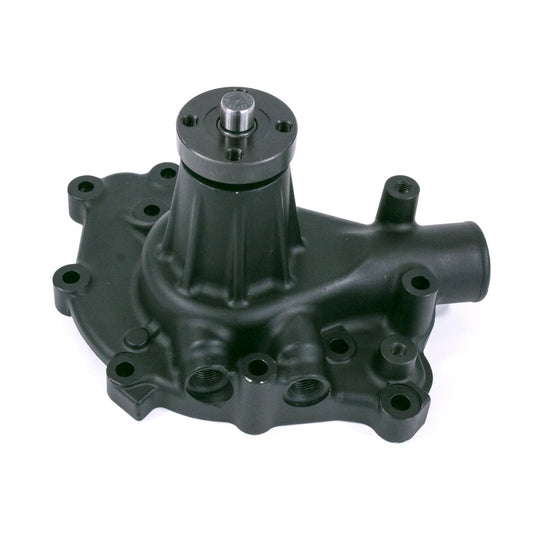 TSP Mechanical Water Pump; Aluminum; Black; SBF (289; 302; 351W) P/S Outlet Top Street Performance
