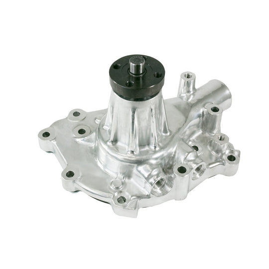 TSP Mechanical Water Pump; Aluminum; Polished; SBF (289; 302; 351W) P/S Outlet Top Street Performance