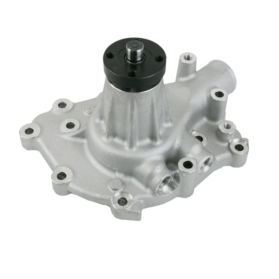 TSP Mechanical Water Pump; Aluminum; Satin; SBF (289; 302; 351W) P/S Outlet Top Street Performance