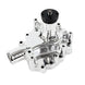 TSP Mechanical Water Pump; Aluminum; Chrome; Ford 351C Top Street Performance