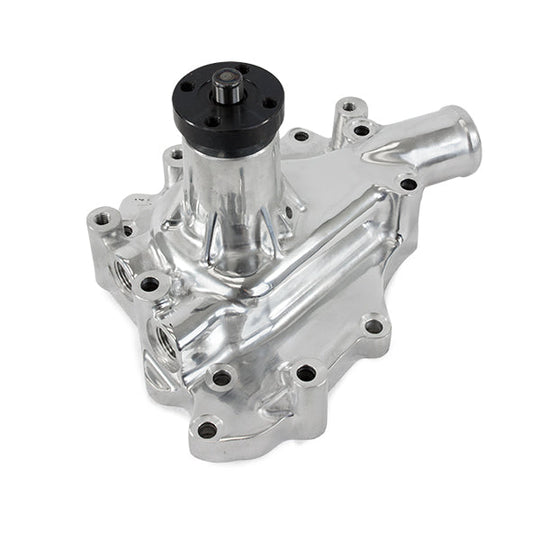 TSP Mechanical Water Pump; Aluminum; Polished; Ford 351C Top Street Performance