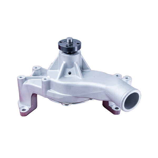 TSP Mechanical Water Pump; Aluminum; Satin; Ford FE (390; 428; 352) Top Street Performance