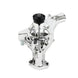 TSP Mechanical Water Pump; Aluminum; Chrome; Ford FE (390; 428; 352) Top Street Performance