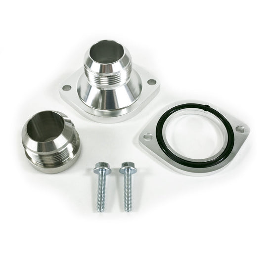 TSP Water Pump Adapter Kit; Aluminum; Chrome; LSX; -20AN Top Street Performance