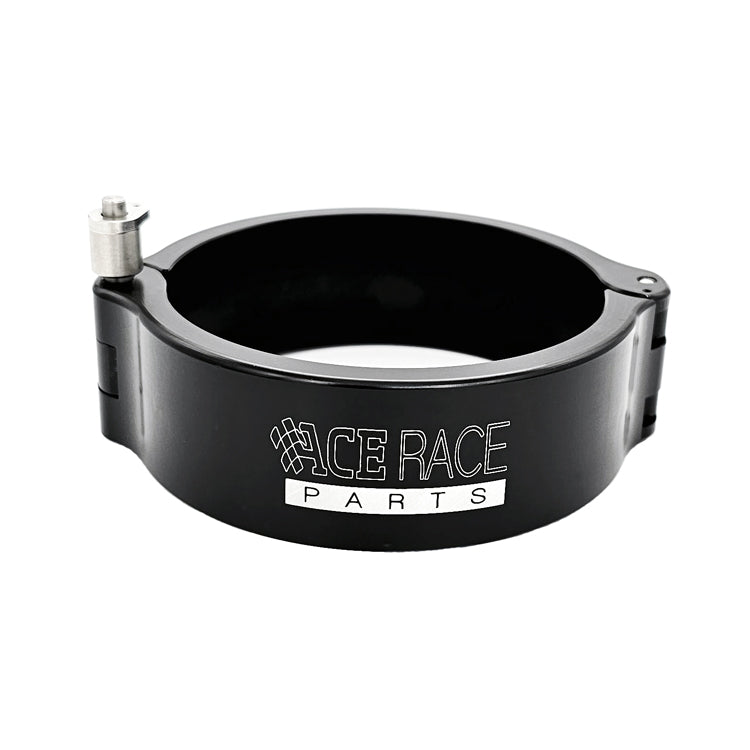 HD Clamp Assembly for 3.500" OD Tubing - Black Clamp, Aluminum/Stainless Flanges Ace Race Parts