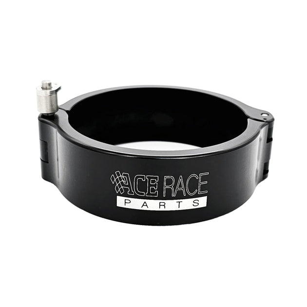 HD Clamp Assembly for 3.000" OD Tubing - Black Clamp, Aluminum/Stainless Flanges Ace Race Parts