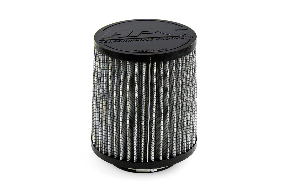 HPS Air Filter 3.25" ID, 6" Element Length, 6.75" Overall Length, HPS-4329 FR SPORT