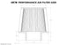 HPS Air Filter 3.25" ID, 6" Element Length, 6.75" Overall Length, HPS-4329 FR SPORT