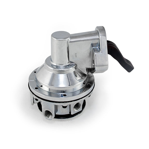 TSP Mechanical Fuel Pump; Two Valve 80 GPH 8 PSI BBC Gen2 Mark IV (396-454); Chrome Top Street Performance