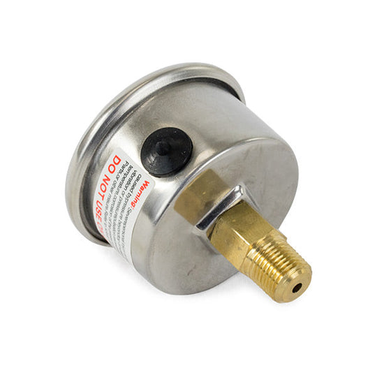 TSP Fuel Pressure Gauge; Liquid Filled 0-100 PSI Top Street Performance