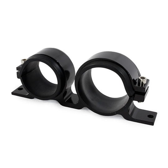 TSP Fuel Pump And Filter Bracket; Aluminum Bosch 044 Style Pump; Black Top Street Performance